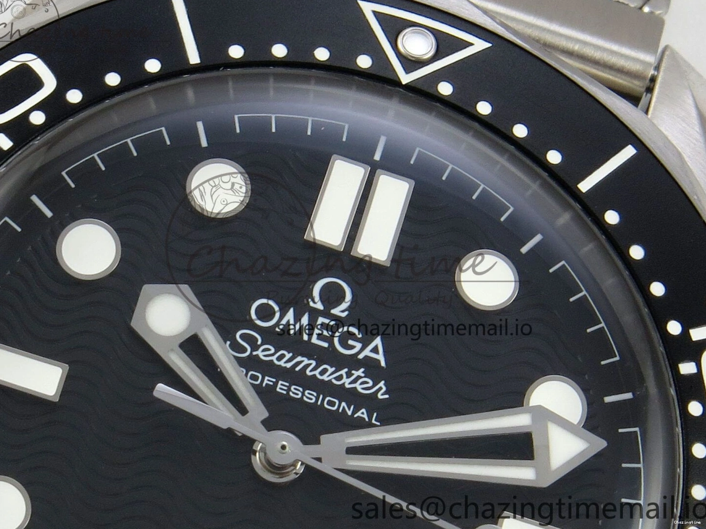 0225 Seamaster 300M 42mm SS VSF Best Edition Black Dial On Mesh Bracelet A Stretchable 7658